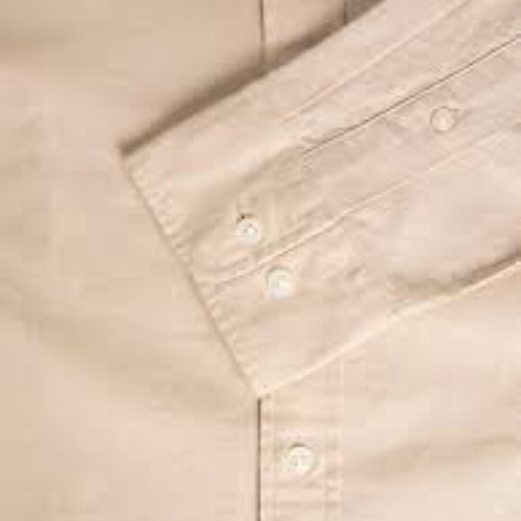 Jack & Jones Tan Casual Button Down Shirt - Picture 2 of 4